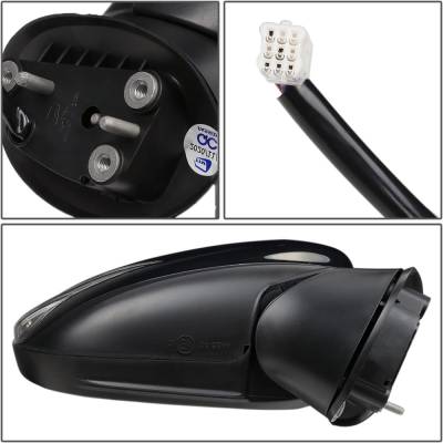Rareelectrical - New Right Mirror Compatible With The Mazda Cx-3 Sport Sport Utility 2.0L 2016 2017 2018 2019 2020 - Image 3