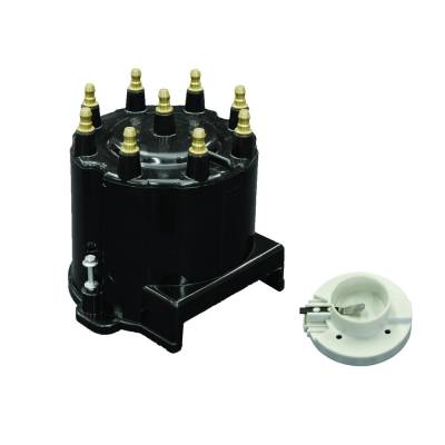 Rareelectrical - New Distributor Cap & Rotor Compatible With Mercruiser Gm V8 By 38070 808483T 808483K2 804418 - Image 2