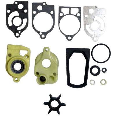 New Water Pump Kit Complete Compatible With Mercury 3 Cyl 2.875 Bore Cross Flow 70 Hp 4 Cyl 2.565