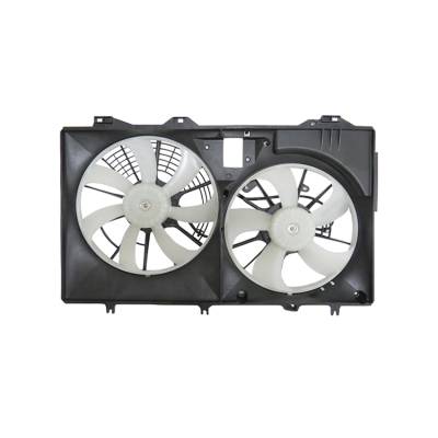 Rareelectrical - New Dual Radiator And Condenser Fan Fits Toyota Sienna Le Se 2017-18 163630P370 - Image 2