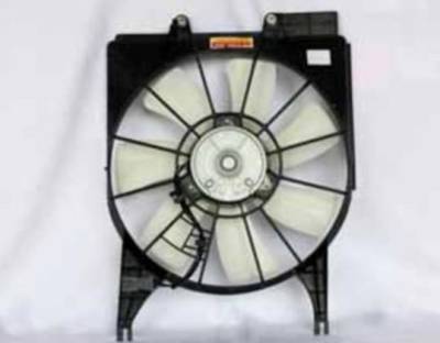Rareelectrical - New Ac Condenser Fan Assembly Compatible With 2007-2012 Acura Rdx 38615-Rwc-A01 Ac3113109 - Image 2