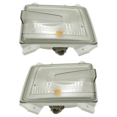 RAREELECTRICAL - New Pair Of Daytime Running Lights Compatible With Honda Ridgeline 3.5L 2017 2018 2019 2020 By Part - Image 4