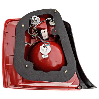 Rareelectrical - New Right Tail Lights Compatible With Kia Spectra 1.8L 2.0L 2004 2005 2006 By Part Numbers Ki2801123 - Image 1