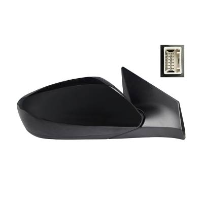 Rareelectrical - New Right Mirror Compatible With Hyundai Elantra Gls Sedan 4 Door 2.0L 2014 2015 2016 By Part Number - Image 2