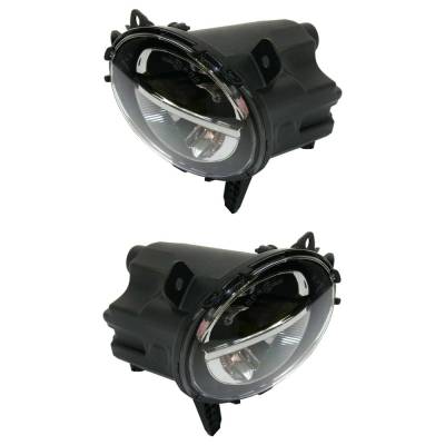 Rareelectrical - New Pair Of Daytime Running Lights Compatible With Bmw 2.0L 3.0L 2012-2021 By Part Numbers 63 17 7 - Image 1