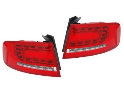 Rareelectrical - New Pair Of Outer Tail Lights Compatible With Audi A4 Sedan 2009-2012 8K5945096l Au2804104 8K5 945 - Image 2