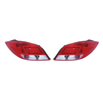 Rareelectrical - New Tail Light Pair Compatible With Buick Regal 2011 2012 By Part Numbers Gm2801247 Gm2800247 - Image 2