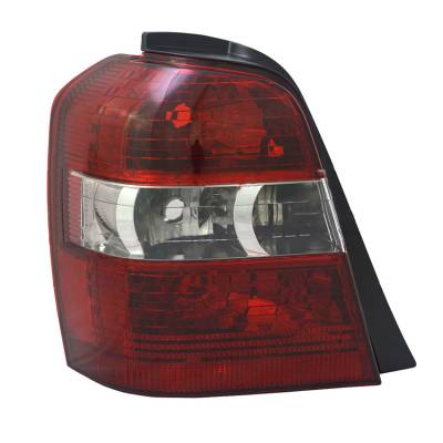 Rareelectrical - New Left Tail Light Compatible With Toyota Highlander Base Limited 2004-2007 To2818120 81561-48090 - Image 3