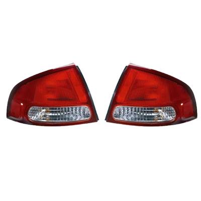 Rareelectrical - New Left And Right Tail Lights Compatible With Nissan Sentra 2000-2003 26550-4Z325 265504Z325 - Image 2