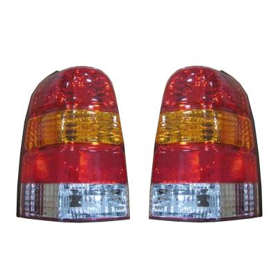 Rareelectrical - New Pair Of Tail Lights Compatible With Ford Escape 2001-2005 2006 2007 By Part Numbers 6L8z13405da - Image 2