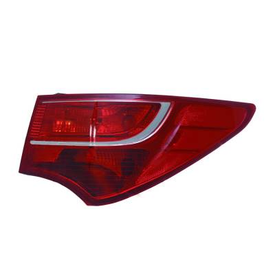 Rareelectrical - New Right Outer Tail Light Compatible With Hyundai Santa Fe 2013 2012 2014 By Part Numbers Hy2805123 - Image 2
