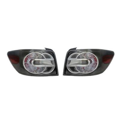 Rareelectrical - New Pair Of Tail Lights Compatible With Mazda Cx-7 2007 2008 2009 By Part Numbers Ma2801138 - Image 2