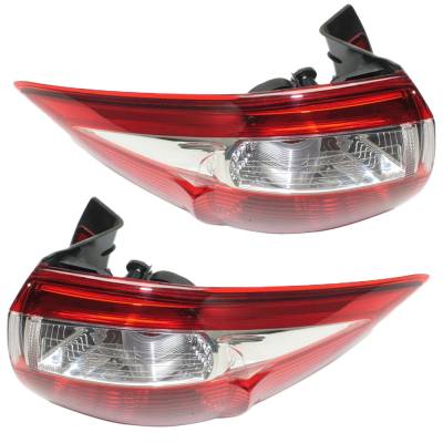 Rareelectrical - New Pair Of Outer Tail Lights Compatible With Ford C-Max Hybrid Se Sel Hatchback 2013-2016 By Part - Image 5