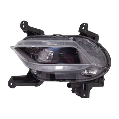 Rareelectrical - New Left Fog Light Assembly Compatible With Hyundai Santa Cruz Santa Fe 2019 2020 By Part Numbers - Image 2