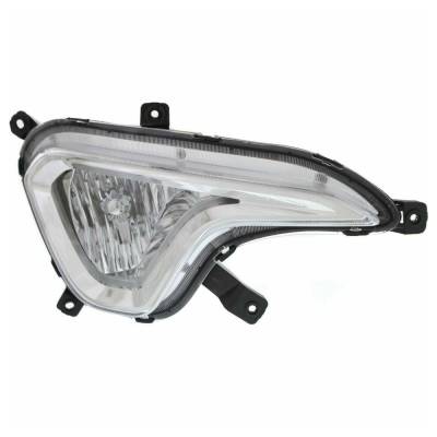 Rareelectrical - New Right Fog Light Assembly Compatible With Hyundai Santa Cruz Santa Fe 2013 2014 2015 2016 By Part - Image 2