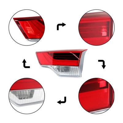 Rareelectrical - New Right Tail Light Compatible With Toyota Highlander 2017 2018 2019 By Part Numbers To2803139 - Image 2