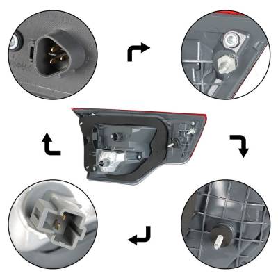 Rareelectrical - New Right Tail Light Compatible With Toyota Highlander 2017 2018 2019 By Part Numbers To2803139 - Image 3