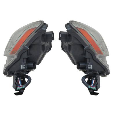 Rareelectrical - New Pair Headlights Compatible With Lexus Is350 Base Sedan 4 Door 3.5L 2011 2012 2013 By Part - Image 4