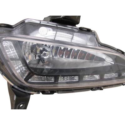 Rareelectrical - New Left Fog Light Assembly, Daytime Running Lights Compatible With Hyundai Tucson 2016 2017 2018 By - Image 3