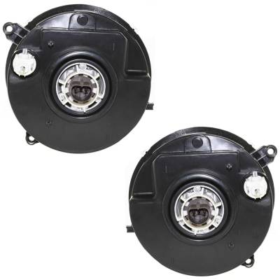 Rareelectrical - New Pair Headlights Compatible With Jeep Liberty Limited Sport Utility 4 Door 3.7L 2003 2004 By Part - Image 2
