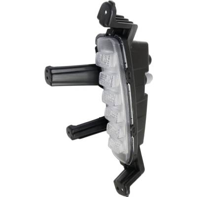 Rareelectrical - New Left Daytime Running Lights Compatible With Hyundai Santa Cruz Santa Fe 2017 2018 2019 By Part - Image 4