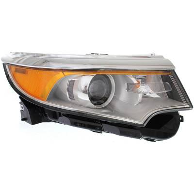 Rareelectrical - New Right Headlights Compatible With Ford Edge Limited Se Sel Sport Utility 4-Door 2.0L 3.5L - Image 1