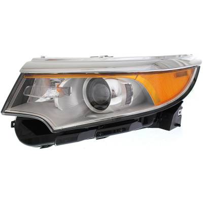 Rareelectrical - New Left Headlights Compatible With Ford Edge Limited Se Sel Sport Utility 4-Door 2.0L 3.5L - Image 1
