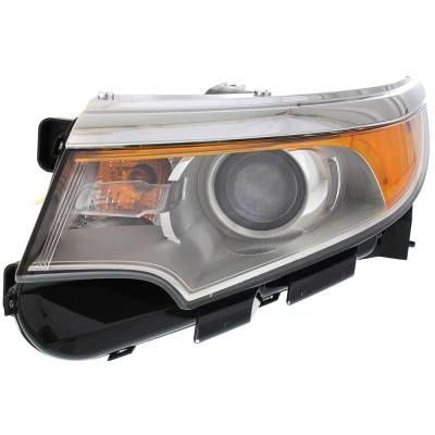 Rareelectrical - New Left Headlights Compatible With Ford Edge Limited Se Sel Sport Utility 4-Door 2.0L 3.5L - Image 3