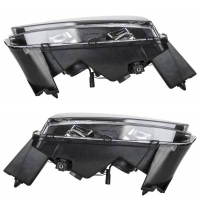 Rareelectrical - New Pair Headlights Compatible With Dodge Charger Base Pursuit Sedan 4 Door 3.5L 2006 2007 By Part - Image 3