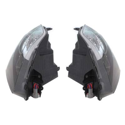 Rareelectrical - New Pair Of Headlights Compatible With Nissan Sentra Se-R Sr Spec V Sedan 4-Door 2010-2012 By Part - Image 3