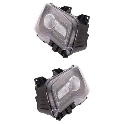 Rareelectrical - New Pair Of Headlights Compatible With Chrysler 300 3.6 C Hemi L Limited S Touring Sedan 2018-2022 - Image 4
