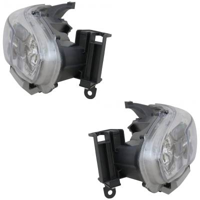 Rareelectrical - New Pair Of Headlights Compatible With Infiniti Jx35 Qx60 Base Hybrid Sport Utility 2013 2014 2015 - Image 5