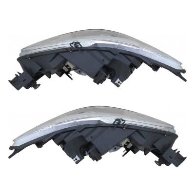 Rareelectrical - New Pair Of Headlights Compatible With Infiniti Jx35 Qx60 Base Hybrid Sport Utility 2013 2014 2015 - Image 6