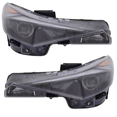 Rareelectrical - New Pair Of Headlights Compatible With Hyundai Elantra N Line Se Sel Sedan 4-Door 1.6L 2.0L 2021 - Image 3