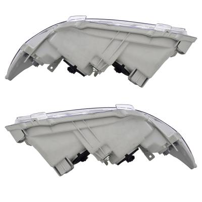 Rareelectrical - New Pair Headlights Compatible With Toyota Camry Se Sedan 4 Door 2.4L 3.5L 2007 2008 2009 By Part - Image 2