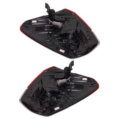 Rareelectrical - New Outer Pair Of Headlights Compatible With Subaru Forester Touring Sport Utility 2019 2020 2021 - Image 4