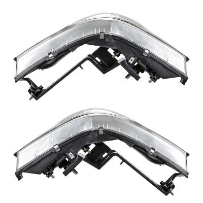 Rareelectrical - New Pair Of Headlights Compatible With Buick Park Avenue Base Sedan 4 Door 3.8L 1997 1998 1999 2000 - Image 6