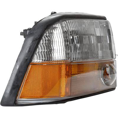Rareelectrical - New Right Headlights Compatible With Gmc Jimmy Sonoma Diamond Edition Envoy Sl Sle Sls Slt Crew - Image 3