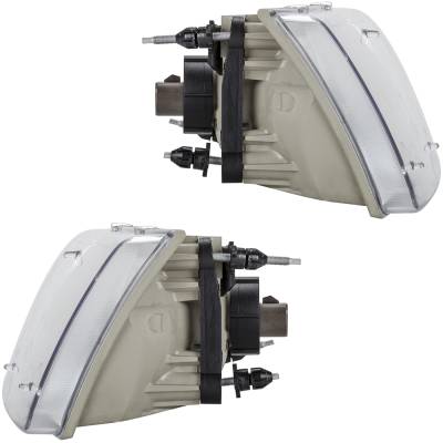 Rareelectrical - New Pair Of Headlights Compatible With Ford Crown Victoria Fleet Sedan 2006 2007 2008 2009 Fo2503200 - Image 3