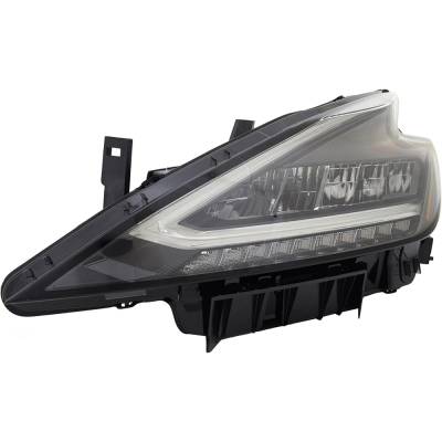 Rareelectrical - New Left Headlights Compatible With Nissan Murano Platinum S Sl Sv Midnight Edition Sport Utility - Image 3