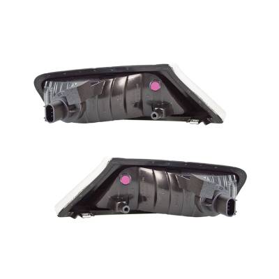 Rareelectrical - New Turn Signal Lights Pair Compatible With Jeep Liberty 2008-11 2012 57010124Aa 57010125Aa - Image 4