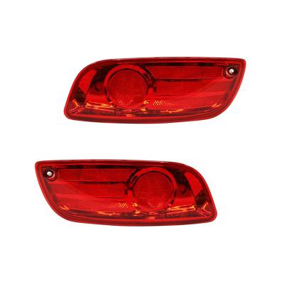 Rareelectrical - New Pair Of Reflector Lights Compatible With Hyundai Santa Fe 2007-09 924092B010 924082B010 - Image 2
