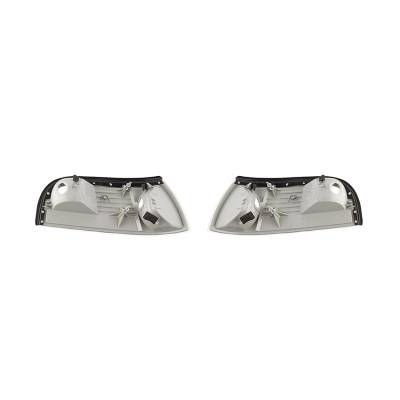 Rareelectrical - New Side Marker Lights Pair Compatible With Mercury Grand Marquis Fo2520171 Fo2521171 3W3z13200aa - Image 4
