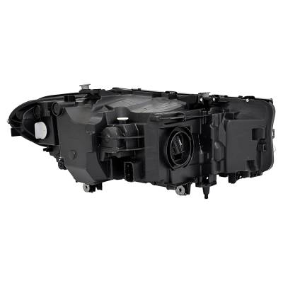 Rareelectrical - New Left Side Headlights Compatible With Bmw 540D Led Bulb High And Low Beam Included Clear Lens - Image 3