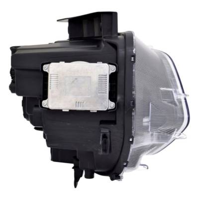 Rareelectrical - New Left Side Headlights Compatible With Hyundai Santa Fe Limited Led Bulb High Low Bea Clear Lens - Image 3