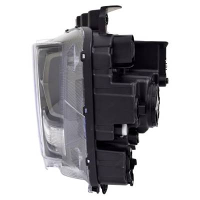 Rareelectrical - New Left Side Headlights Compatible With Hyundai Santa Fe Limited Led Bulb High Low Bea Clear Lens - Image 4