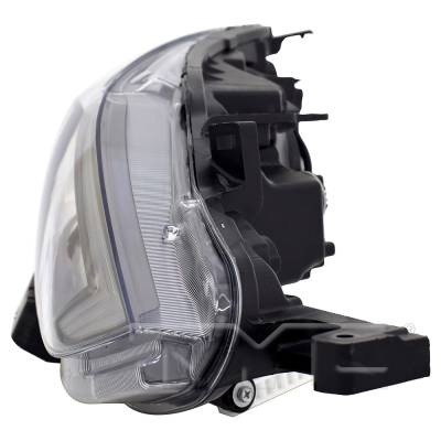 Rareelectrical - New Right Side Headlights Compatible With Nissan Sentra Sr Turbo Sedan Plastic Led Bulb High And Low - Image 6