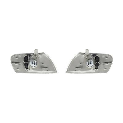 Rareelectrical - New Pair Of Turn Signal Lights Compatible With Toyota Corolla 1998-00 8151002040 To2521150 - Image 3