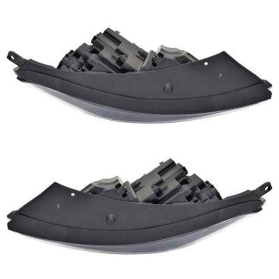 Rareelectrical - New Pair Of Headlights Compatible With Hyundai Tucson Ultimate Led Bulb High Low Bea Clear Lens 2019 - Image 4