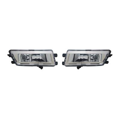 Rareelectrical - New Fog Lights Pair Compatible With Volkswagen Passat 2012-2014 2015 561941700 561941699 561 941 700 - Image 2